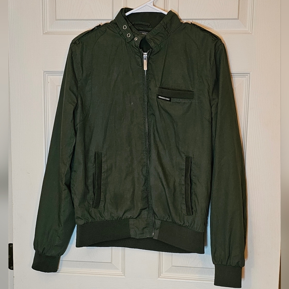 Vintage Members Only Classic Iconic Racer Jacket/Men's Size Small
